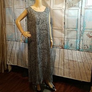 MOKA maxi dress w/1 button cover(2pc) sz1X